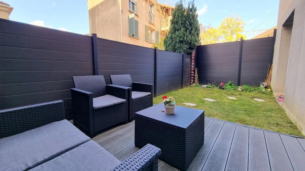 Superbe Appartement Avec Jardin Proche Versailles Saint-Cyr-l'Ecole Exterior photo